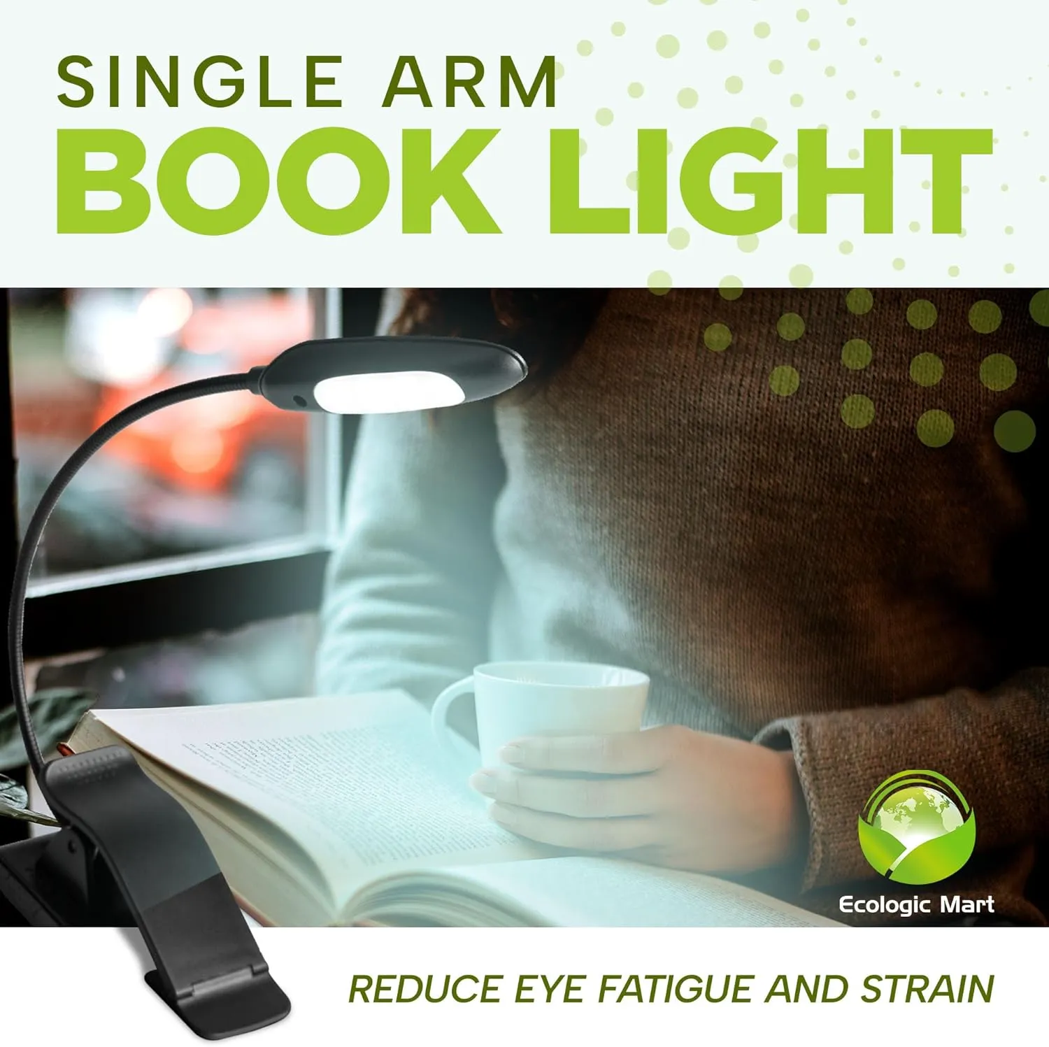 Review: Ecologic Mart Clip-on Book Light for reading in bed