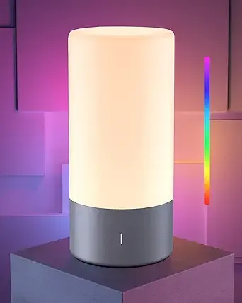 Simple RGB lamp with touch controls