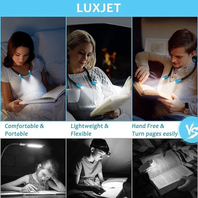 The LUXJET Neck Lamp is designed for comfort