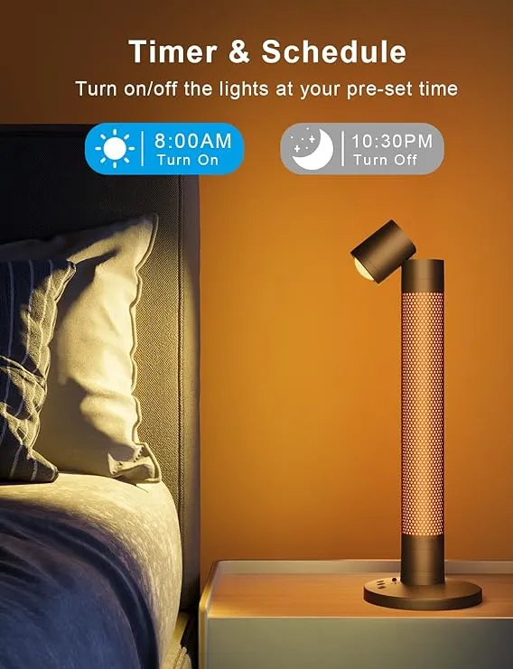 Smart Tall Bedside lamp