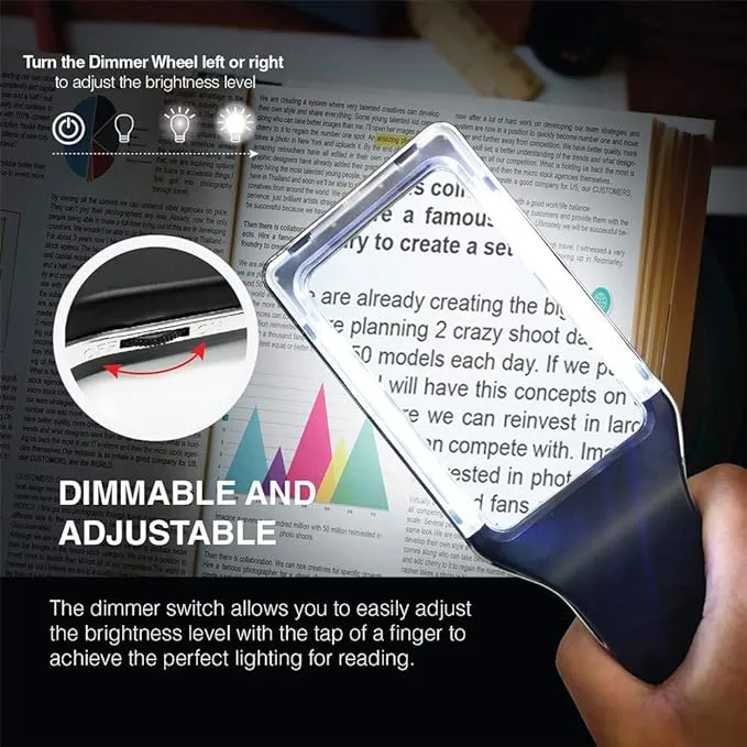 MagniPros 6X Large Magnifying Glass: