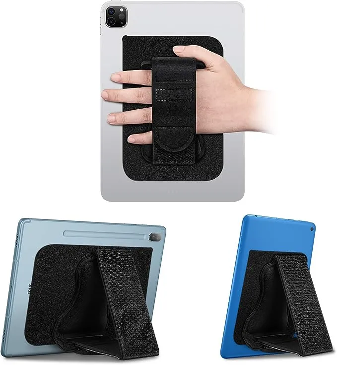 Universal Tablet Hand Strap Holder with adhesive patch for All 7-11" Tablets
