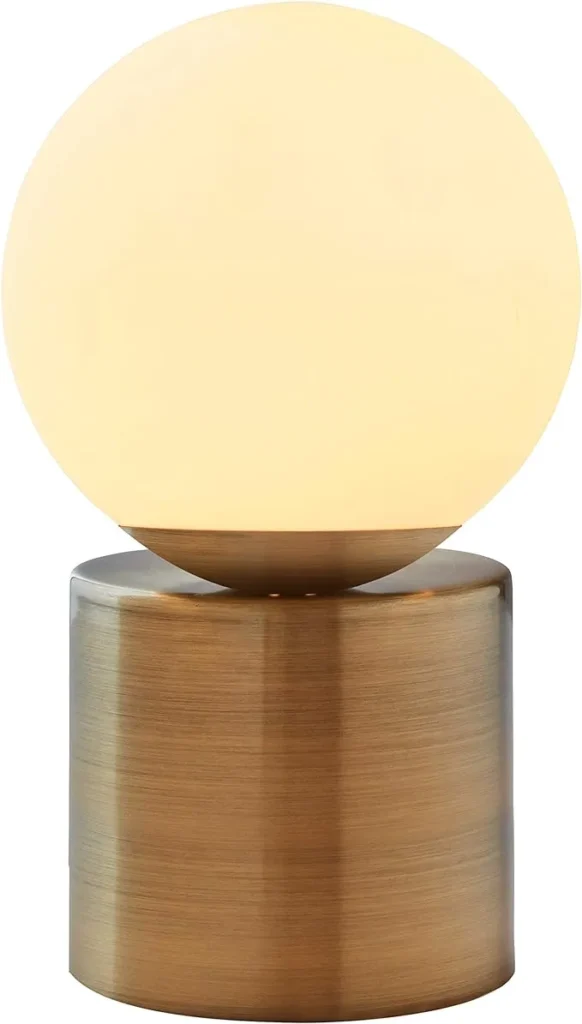 Petite Globe Bedside lamp with an Illusion 