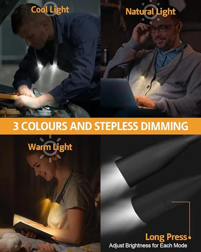 Victoper LED Neck Reading Light is a budget-friendly version