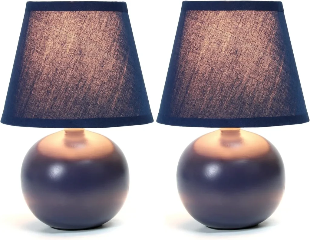 Mini ceramic lamp matching your favourite color