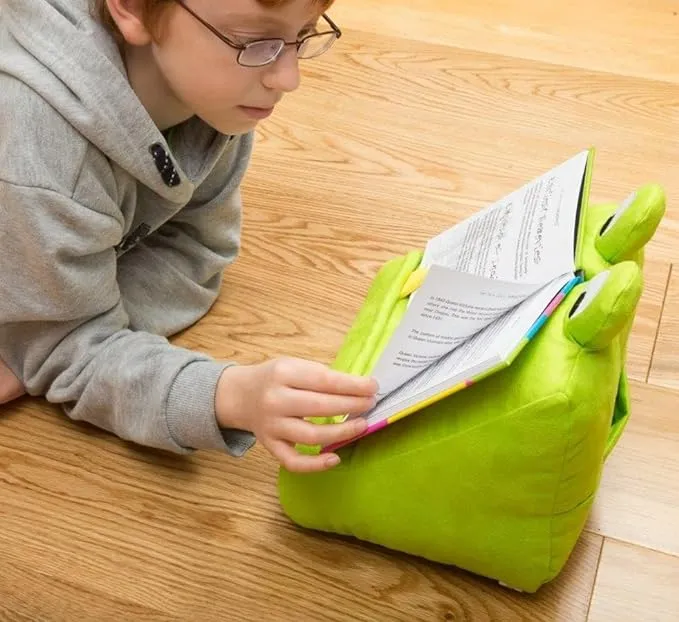 Cool Monster Book and tablet holder pillow for kids, teens, girls and boys