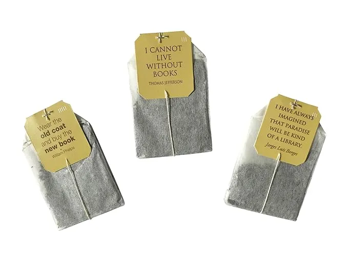 Teabags tagged with literary quotes: