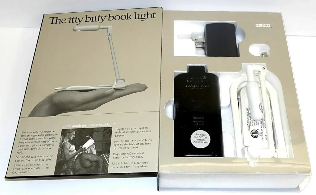 Zelco Itty Bitty Paperback Edition Booklight
