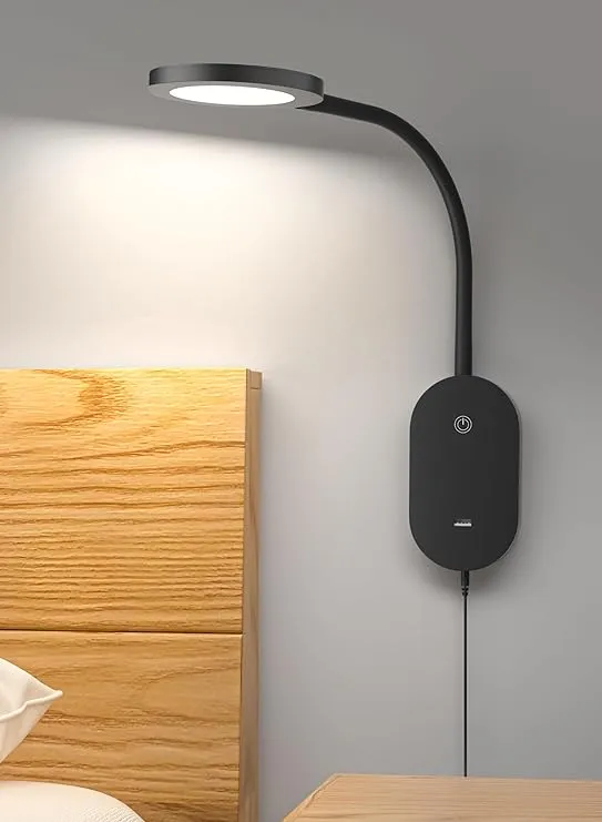 Wall-Mounted Reading Light: