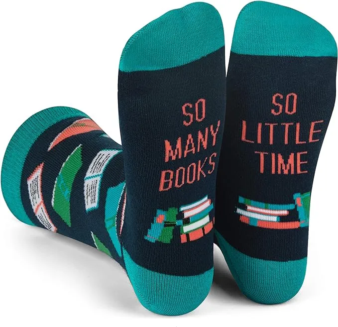 Bookish-inspired socks: