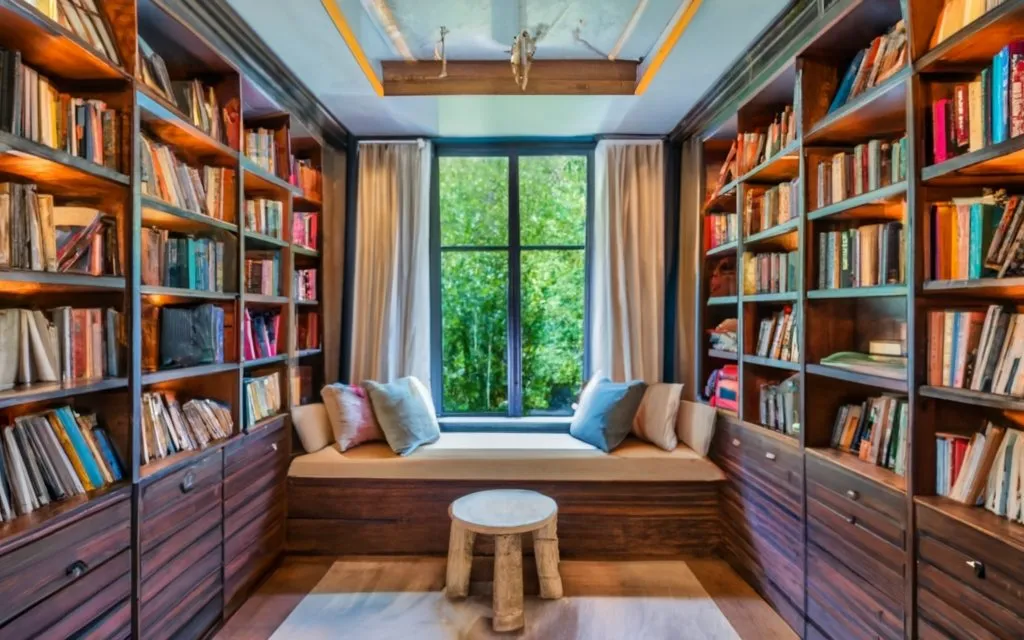 What do you put in a reading nook for adults?